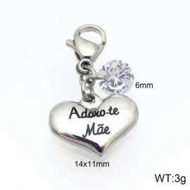 Stainless Steel Charms with Lobster