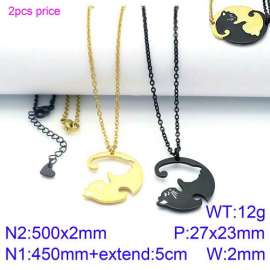 SS Gold-Plating Necklace