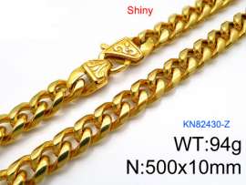 SS Gold-Plating Necklace