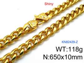 SS Gold-Plating Necklace