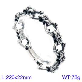 Stainless Skull Bracelet