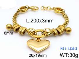 Stainless Steel Gold-plating Bracelet