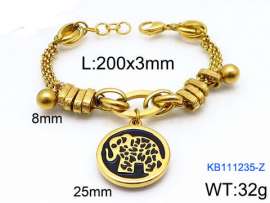 Stainless Steel Gold-plating Bracelet