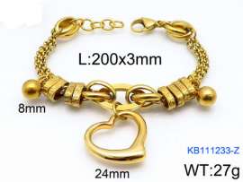 Stainless Steel Gold-plating Bracelet