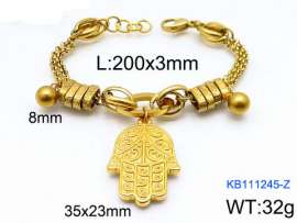 Stainless Steel Gold-plating Bracelet