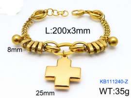 Stainless Steel Gold-plating Bracelet