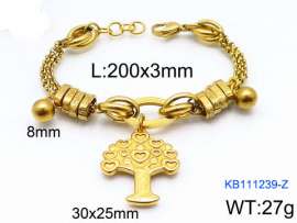 Stainless Steel Gold-plating Bracelet