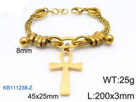 Stainless Steel Gold-plating Bracelet