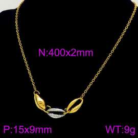 SS Gold-Plating Necklace