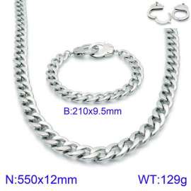 SS Jewelry Set(Most Men)