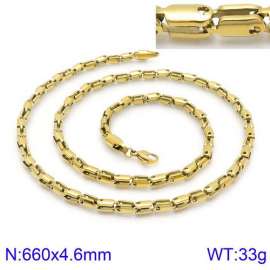 SS Gold-Plating Necklace