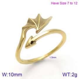 Stainless Steel Gold-plating Ring