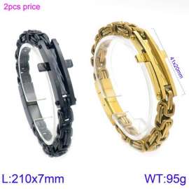 Stainless Steel Gold-plating Bracelet