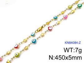 SS Gold-Plating Necklace