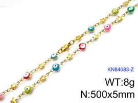 SS Gold-Plating Necklace