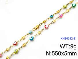 SS Gold-Plating Necklace