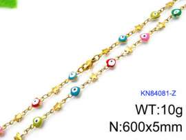 SS Gold-Plating Necklace