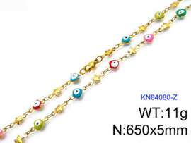 SS Gold-Plating Necklace