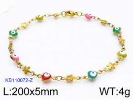 Stainless Steel Gold-plating Bracelet