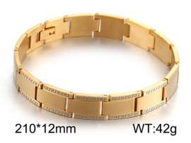 Stainless Steel Gold-plating Bracelet