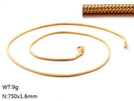 Staineless Steel Small Gold-plating Chain