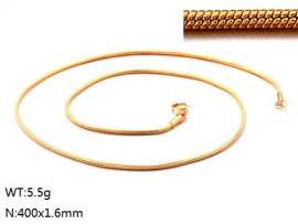 Staineless Steel Small Gold-plating Chain