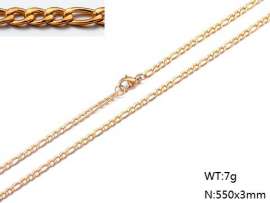 SS Gold-Plating Necklace