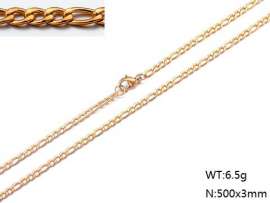 SS Gold-Plating Necklace