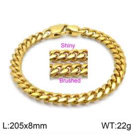 Stainless Steel Gold-plating Bracelet
