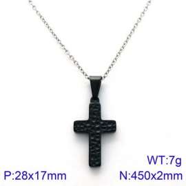 Stainless Steel Black-plating Necklace