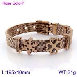 Stainless Steel Rose Gold-plating Bracelet