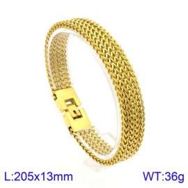 Stainless Steel Gold-plating Bracelet