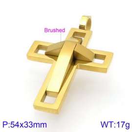 Stainless Steel Cross Pendant