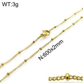 Staineless Steel Small Gold-plating Chain