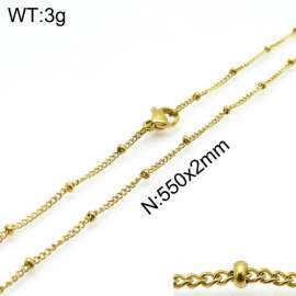 Staineless Steel Small Gold-plating Chain