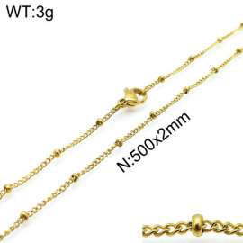 Staineless Steel Small Gold-plating Chain