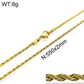 Staineless Steel Small Gold-plating Chain