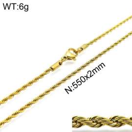 Staineless Steel Small Gold-plating Chain