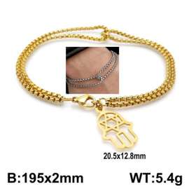 Stainless Steel Gold-plating Bracelet