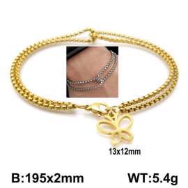 Stainless Steel Gold-plating Bracelet
