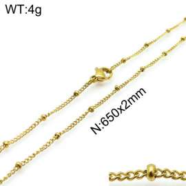 Staineless Steel Small Gold-plating Chain