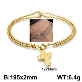 Stainless Steel Gold-plating Bracelet