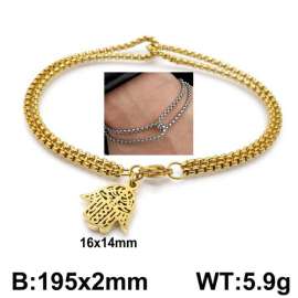 Stainless Steel Gold-plating Bracelet