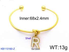 Stainless Steel Gold-plating Bangle