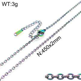 Colorful Plating Necklace