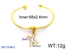 Stainless Steel Gold-plating Bangle