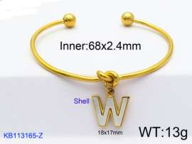 Stainless Steel Gold-plating Bangle