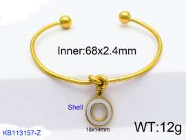 Stainless Steel Gold-plating Bangle