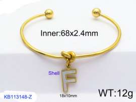 Stainless Steel Gold-plating Bangle