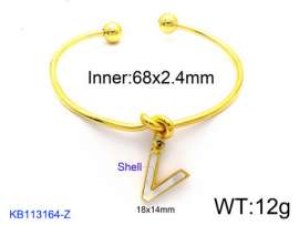 Stainless Steel Gold-plating Bangle